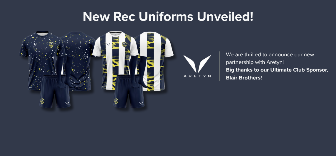 New Rec Uniforms